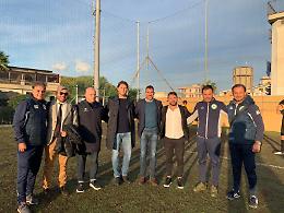 Simone Perrotta in visita alla Real Casarea