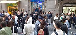Rapine nei negozi di via Chiaia, due fermati