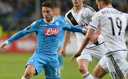 Napoli-Legia Varsavia in diretta su Mtv