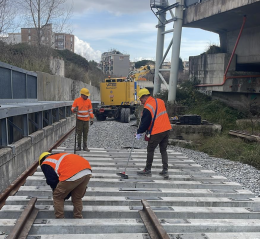 Eav, al via il cantiere per la rampa nella stazione metro Piscinola