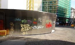 Duomo, stazione non ancora completata ma già vandalizzata
