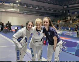 Universiadi, dal fioretto il quinto oro azzurro