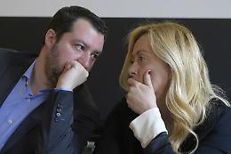 La Meloni ha un sogno: disfarsi di Matteo Salvini