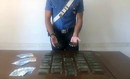 Hashish nel mobile della cucina: arrestata 45enne di Ercolano