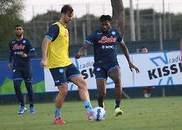 Napoli: primo giorno di Anguissa, dubbio Zielinski, Lobotka ko