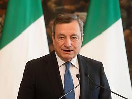 Covid, Draghi: «Con i vaccini fine pandemia finalmente in vista»
