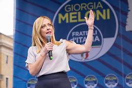 Fdi, documento Meloni: «No a nostalgie storiche e tentazioni totalitarie»