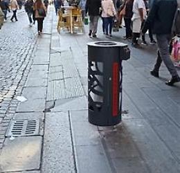 Installati al centro storico i nuovi cestini per i rifiuti