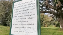 Foibe, domani corona d'alloro al bosco di Capodimonte