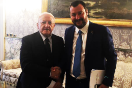 Salvini attacca De Luca: «Se in Campania è caos la colpa è di chi amministra»