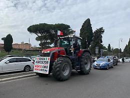 Protesta trattori, mini corteo in centro a Roma. Organizzazioni convocate a Palazzo Chigi