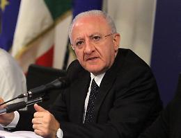 De Luca: in Campania buono di 600 euro a favore dei neo genitori