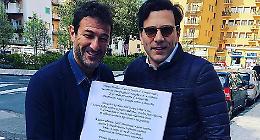 Gaetano Russo dedica una poesia al campione Ciro Ferrara