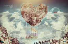 “Floating Heart", il cuore fluttuante di Napoli per la ricerca contro il cancro