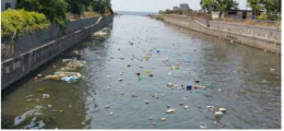 Fiume Sarno, raccolti 4 metri cubi di plastiche
