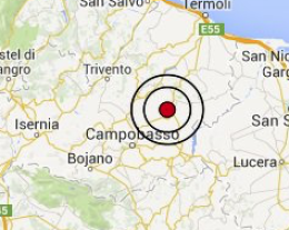 Scossa di terremoto in Molise