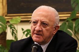 Autonomia, De Luca: chiederemo a Governo incontri sulle materie