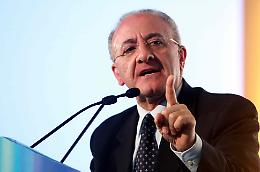 E ora De Luca scarica Renzi: «Meglio Agnese»