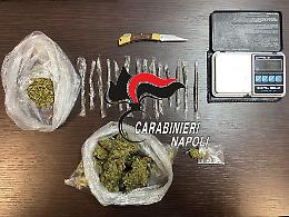 Droga in casa, preso pusher a Volla