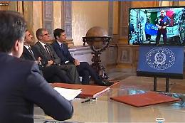Conte-Parmitano, chiacchierata dallo spazio