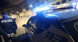 In fuga sul Lungomare, danneggiano una volante