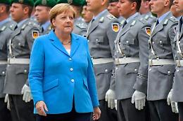 Nuovo tremore per la Merkel