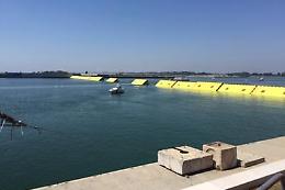Paratoie alzate, Venezia isolata dall'acqua