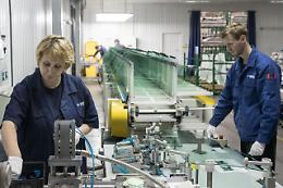 A maggio balzo della produzione industriale: +42,1% su aprile