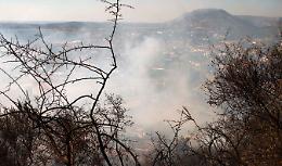 Camaldoli in fiamme, paura per la fabbrica di fuochi d'artificio