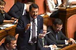 Salvini: «Governo è minoranza nel paese»