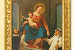 Il quadro della Vergine del Santo Rosario di Pompei "incontra" le Suore Compassioniste di Castellammare di Stabia