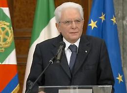 Energia, Mattarella sferza l'Ue: &laquo;Freni le speculazioni sui prezzi&raquo;