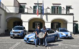 Ritrovata la targa dedicata al questore Palatucci rubata a Torre del Greco
