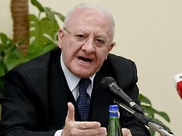 De Luca: «Bozza su Autonomie è drammatica»