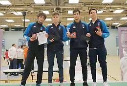 Scherma, Circuito Europeo Cadetti: Fabrizio Cuomo bronzo a squadre