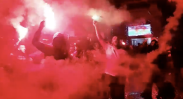 Marocco in semifinale ai Mondiali, esplode la festa a Napoli
