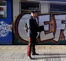 Sorpresi a imbrattare treni, denunciati due writers