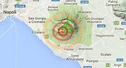Due scosse in pochi minuti tra il Vesuvio e l'area flegrea