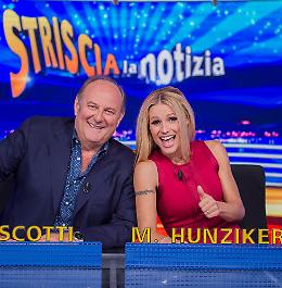 “Striscia la notizia”, lunedì ritornano Michelle Hunziker e Gerry Scotti