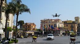 Coronavirus, Pasqua blindata a Sorrento: controlli anche con i droni