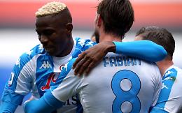 Sampdoria-Napoli 0-2, gli azzurri espugnano Marassi