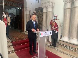Italia-Algeria, Draghi: «Accordo per gas, al lavoro per rinnovabili e idrogeno»