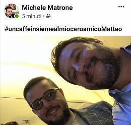 Selfie col figlio del boss Matrone, M5S: Salvini chiarisca all'Antimafia
