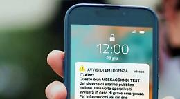 In Campania domani alle ore 12 il primo test IT-alert
