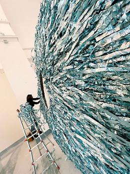 Colloculi> We Are Art/ l'installazione di Annalaura di Luggo al Mann