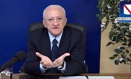 De Luca ancora contro il Pd: «Sul terzo mandato posizione idiota»