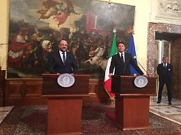Renzi vede Schulz, il premier: «L'Italia non fa polemiche ma proposte»
