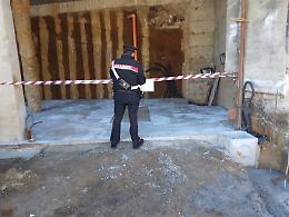 Sbancamento terreno senza permesso, tre denunciati