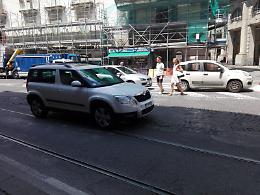 Chiaia e Vomero senza strisce pedonali