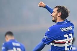 Coronavirus, Sampdoria: positivo Manolo Gabbiadini